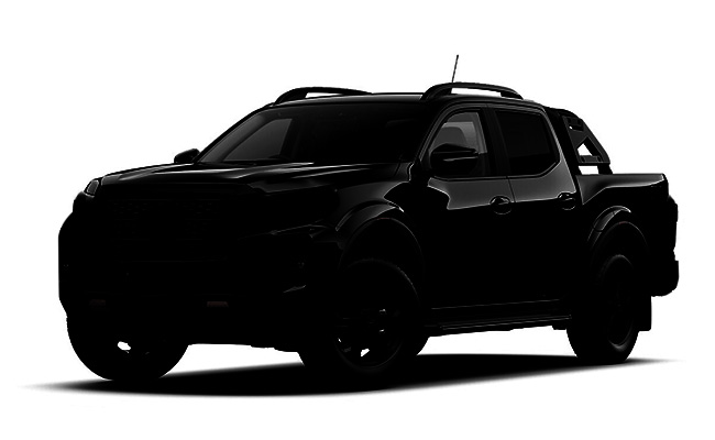 3D render of a Nissan Navara