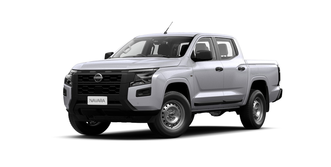 Front 3/4 render of a NissanSummit Silver paint finish