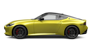 side profile of a Nissan Coupe